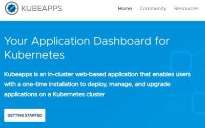 Kubeapps: in-cluster web-based application for deploying, managing, and upgrading applications on a Kubernetes cluster